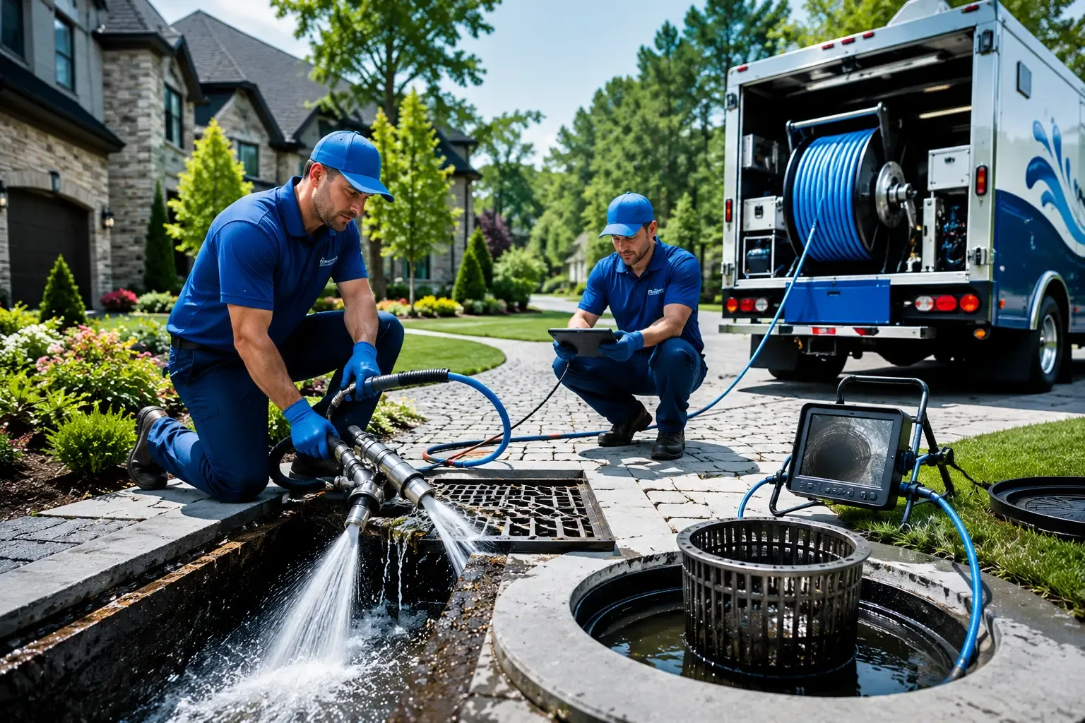 Local outdoor drain cleaning professionals in Wallisville, TX