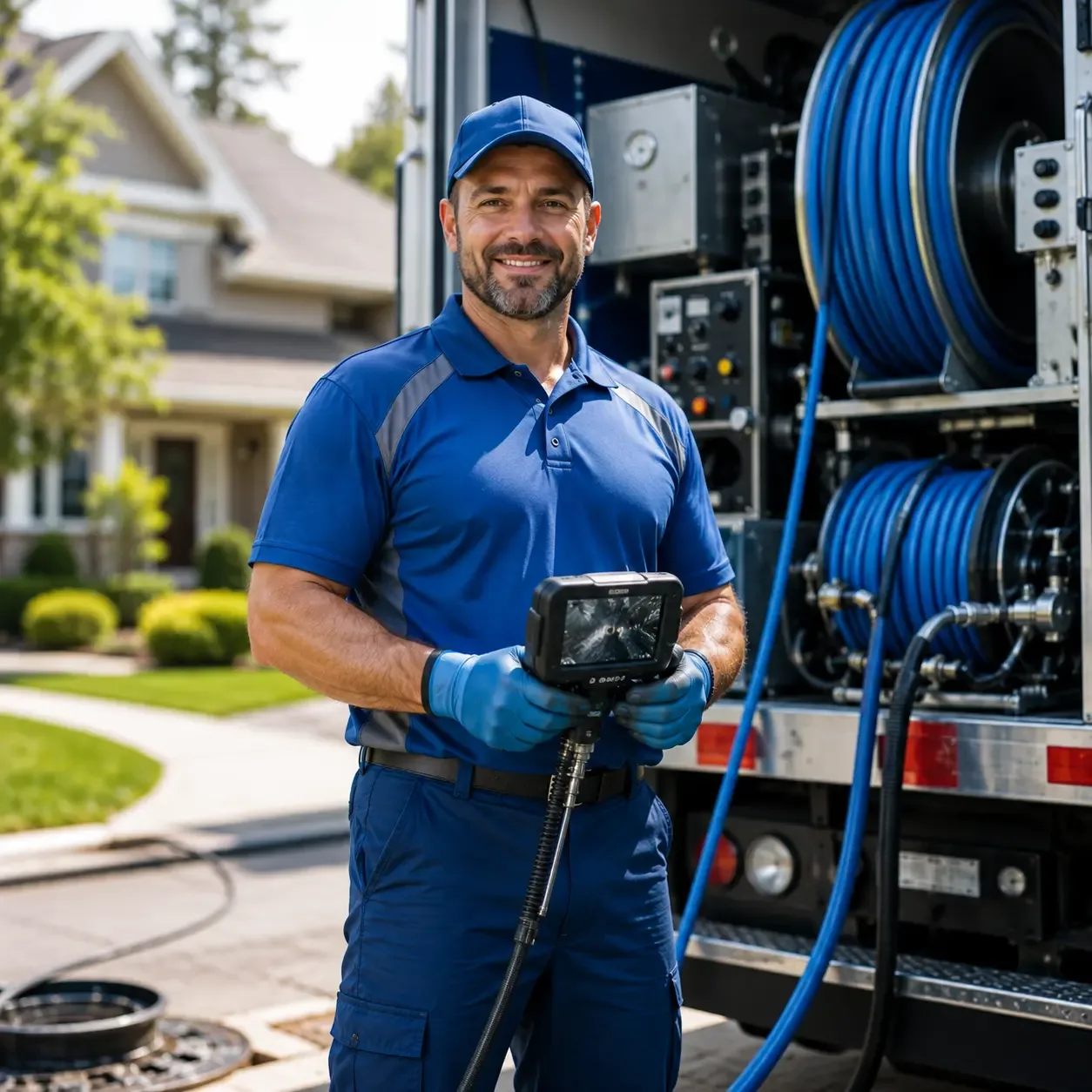Local outdoor drain cleaning specialists in Wallisville, TX
